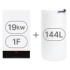 Viessmann - pakiet VITODENS 100-W 19kW+ EWS-160L
